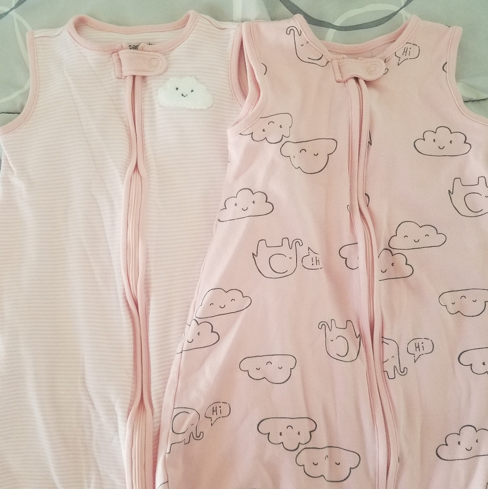 Carter's Girl Sleep Sacks Wearable Blanket Small